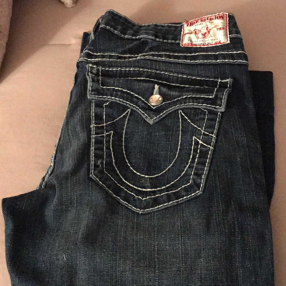 True Religion Straight Leg Jeans ( 2 Pair)